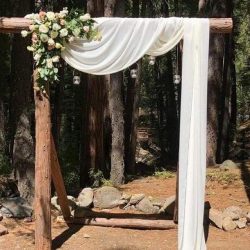 décoration mariage - arche d'entrée