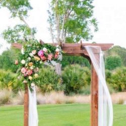 décoration mariage - arche d'entrée